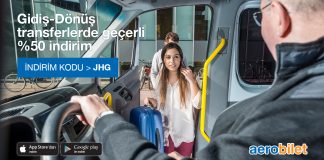 Transfer rezervasyonlarında %50 indirim fırsatı! Transfer rezervasyonlarında %50 indirim fırsatı!