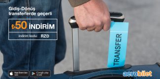 Transfer rezervasyonlarında %50 indirim fırsatı! Transfer rezervasyonlarında %50 indirim fırsatı!