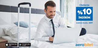 %10 indirimli otel rezervasyonları için Aerobilet’e gelin! %10 indirimli otel rezervasyonları için Aerobilet'e gelin!