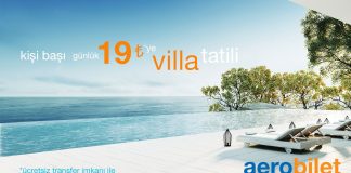 19 TL’den başlayan fiyatlarla villada tatil fırsatı! 19 TL'den başlayan fiyatlarla villada tatil fırsatı!