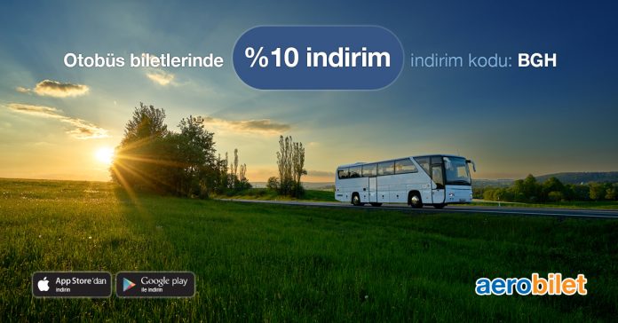 Otobüs biletlerinde %10 indirim fırsatı!
