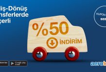 Transfer rezervasyonlarında %50 indirim fırsatını kaçırmayın! Transfer rezervasyonlarında %50 indirim fırsatını kaçırmayın!