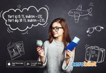 Yurt içi biletlerde 15 TL, yurt dışı biletlerde 50 TL indirim fırsatı! Yurt içi uçak biletlerinde 15 TL, yurt dışı uçak biletlerinde 50 TL indirim!