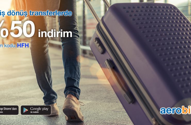 Havalimanı transfer rezervasyonlarında %50 indirim fırsatı sizleri bekliyor! Havalimanı transfer rezervasyonlarında %50 indirim fırsatı sizleri bekliyor!