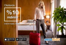 Otel rezervasyonlarında %10 indirim fırsatı bugün Aerobilet’te! Otel rezervasyonlarında %10 indirim fırsatı bugün Aerobilet'te!