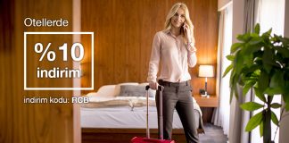 Otel rezervasyonlarında %10 indirim fırsatı bugün Aerobilet’te! Otel rezervasyonlarında %10 indirim fırsatı bugün Aerobilet'te!