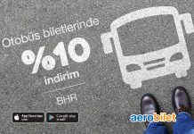 Otobüs biletlerinde %10 indirim fırsatı! Otobüs biletlerinde %10 indirim fırsatı!