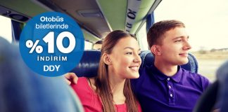 Otobüs biletlerinde %10 indirim Aerobilet’te sizleri bekliyor! Otobüs biletlerinde %10 indirim Aerobilet'te sizleri bekliyor!