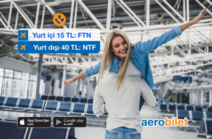 Yurt içi ve yurt dışı uçak biletlerinde 40 TL'ye varan indirim fırsatını kaçırmayın!