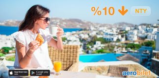 Otel rezervasyonlarında %10 indirim bugün Aerobilet’te! Otel rezervasyonlarında %10 indirim bugün Aerobilet'te!