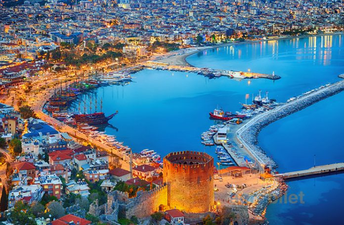 Alanya uçak bileti ile her yer Alanya