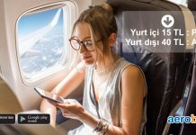 Yurt içi ve yurt dışı uçak biletlerinde 40 TL indirim fırsatı bugün Aerobilet’te!