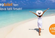 Aerobilet’ten seyahat için adınıza tanımlanacak 1000 TL hediye! Aerobilet'ten seyahat için adınıza tanımlanacak 1000 TL hediye!