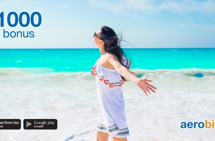 Aerobilet’ten 1000 TL bonus fırsatı! Aerobilet'ten 1000 TL bonus fırsatı!