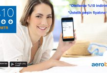 Aerobilet otel rezervasyonlarında %10 indirim fırsatını kaçırmayın!