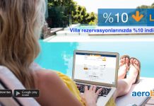 Villa rezervasyonlarında %10 indirim fırsatını kaçırmayın!