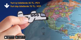 Aerobilet’ten alacağınız uçak biletlerinde 75TL’ye varan indirimi kaçırmayın!