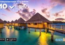 Aerobilet ile otel rezervasyonlarında %10 indirim fırsatını kaçırmayın!
