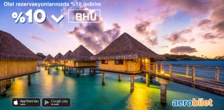 Aerobilet ile otel rezervasyonlarında %10 indirim fırsatını kaçırmayın!