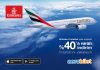 Emirates havayolu ile İstanbul çıkışlı uçuşlarda %40’a varan indirim fırsatları sizi bekliyor! Emirates havayolu ile İstanbul çıkışlı uçuşlarda %40'a varan indirim fırsatları sizi bekliyor!
