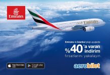 Emirates havayolu ile İstanbul çıkışlı uçuşlarda %40’a varan indirim fırsatları sizi bekliyor! Emirates havayolu ile İstanbul çıkışlı uçuşlarda %40'a varan indirim fırsatları sizi bekliyor!