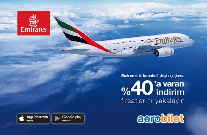 Emirates havayolu ile İstanbul çıkışlı uçuşlarda %40'a varan indirim fırsatları sizi bekliyor!