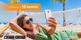 Aerobilet ile otel rezervasyonlarında %10 indirim fırsatı sizleri bekliyor! Aerobilet ile otel rezervasyonlarında %10 indirim fırsatı sizleri bekliyor!