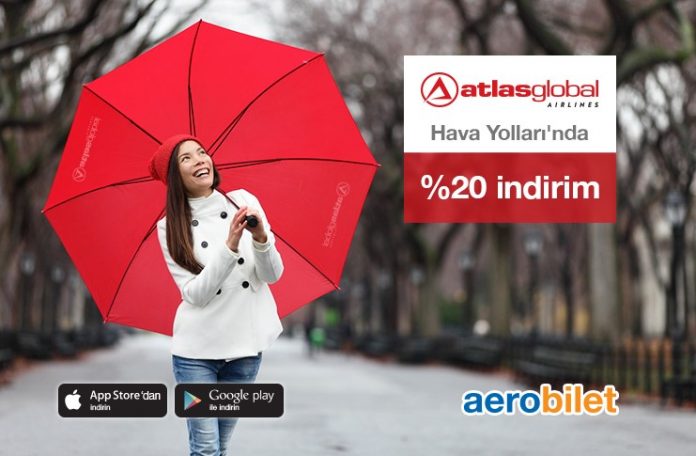 Atlasglobal havayolları ile %20 indirim fırsatından yararlanın!