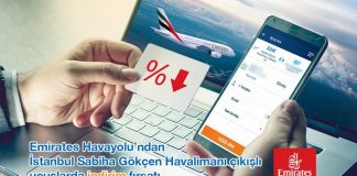 İstanbul Sabiha Gökçen Havalimanı çıkışlı uçuşlarda Emirates Havayolu fırsatları! İstanbul Sabiha Gökçen Havalimanı çıkışlı uçuşlarda Emirates Havayolu fırsatları!