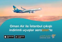Oman Air ile İstanbul çıkışlı indirimli uçuşlar Aerobilet’te Oman Air ile İstanbul çıkışlı indirimli uçuşlar Aerobilet’te