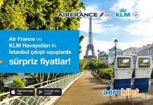 İstanbul çıkışlı Air France ve KLM Havayolları uçuşlarında sürpriz indirim! İstanbul çıkışlı Air France ve KLM Havayolları uçuşlarında sürpriz indirim!
