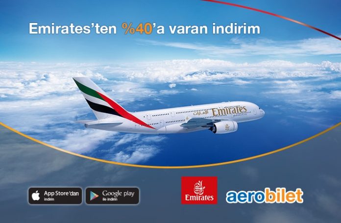 Emirates havayolu ile %40'a varan indirim fırsatları sizi bekliyor!