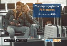 Yurt dışı uçuşlarda 75TL indirim fırsatını yakalayın! Yurt dışı uçuşlarda 75TL indirim fırsatını yakalayın!