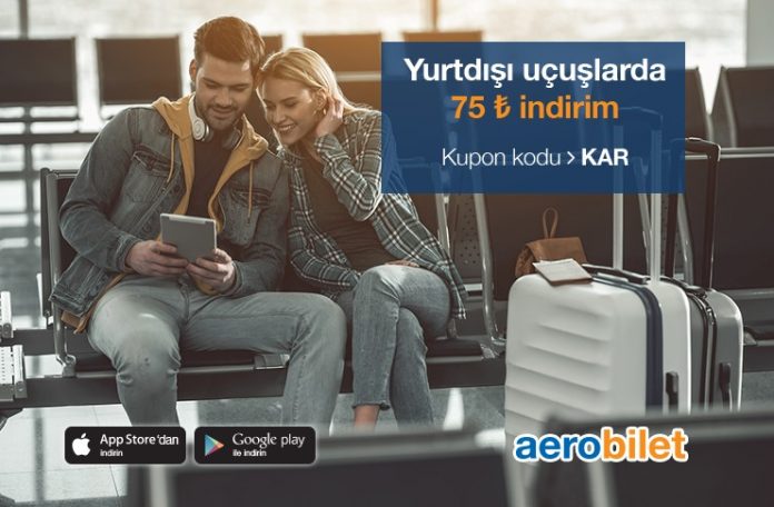 Yurt dışı uçuşlarda 75TL indirim fırsatını yakalayın!
