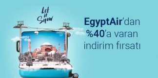 EgyptAir ile %40’a varan indirim fırsatı!