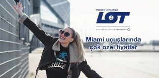 LOT Polish Airlines ile İstanbul – Miami uçuşları başlıyor LOT Polish Airlines ile İstanbul - Miami uçuşları başlıyor