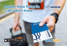 Aegean Airlines ile yapacağınız uçuşlarda indirim fırsatı! Aegean Airlines ile yapacağınız uçuşlarda indirim fırsatı!