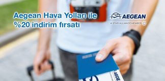Aegean Airlines ile yapacağınız uçuşlarda indirim fırsatı! Aegean Airlines ile yapacağınız uçuşlarda indirim fırsatı!