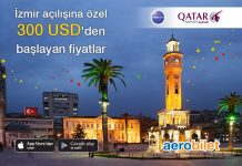 Qatar Airways ile İzmir’den dünyanın 160’dan fazla noktasına uçun! Qatar Airways ile İzmir'den dünyanın 160'dan fazla noktasına uçun!