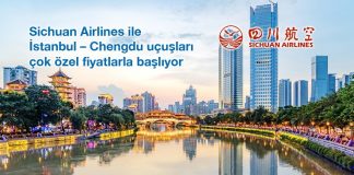 Sichuan Airlines ile İstanbul – Chengdu uçuşları çok özel fiyatlarla başlıyor Sichuan Airlines ile İstanbul – Chengdu uçuşları çok özel fiyatlarla başlıyor