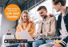 China Southern Airlines ile indirim fırsatı! China Southern Airlines ile indirim fırsatı!