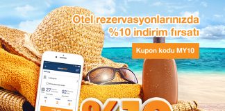 Otel rezervasyonlarında %10 indirim fırsatı sizi bekliyor! Otel rezervasyonlarında %10 indirim fırsatı sizi bekliyor!