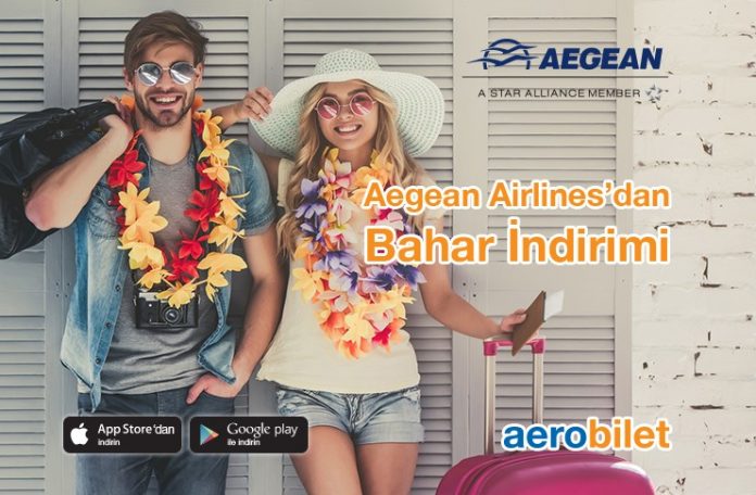 Aegean Airlines'dan Bahar İndirimi!