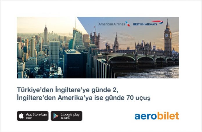 American Airlines ile uçuş seçenekleriniz artık daha fazla!