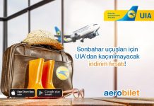 Sonbahar uçuşları için UIA’dan %30’a varan indirim fırsatları! Sonbahar uçuşları için UIA’dan %30’a varan indirim fırsatları!