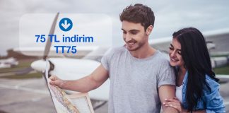 Yurt dışı uçuşlarda 75TL indirim fırsatı! Yurt dışı uçuşlarda 75TL indirim fırsatı!