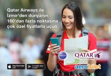 Qatar Airways ile İzmir çıkışlı 160’dan fazla noktaya uçuş fırsatı Qatar Airways ile İzmir çıkışlı 160’dan fazla noktaya uçuş fırsatı