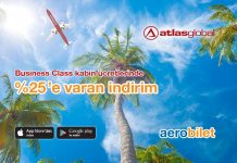 Atlasglobal’den Business Class kabin ücretlerinde %25’e varan indirim! Atlasglobal’den Business Class kabin ücretlerinde %25'e varan indirim!