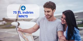 Yurt dışı uçuşlarda 75TL indirim fırsatı! Yurt dışı uçuşlarda 75TL indirim fırsatı!