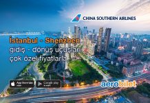 China Southern Airlines ile Shenzen’e indirimli uçma fırsatı! China Southern Airlines ile Shenzen’e indirimli uçma fırsatı!